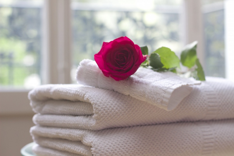 chambre-hote-CARROS-min_towel_rose_clean_care_salon_spa_white_bath-731641